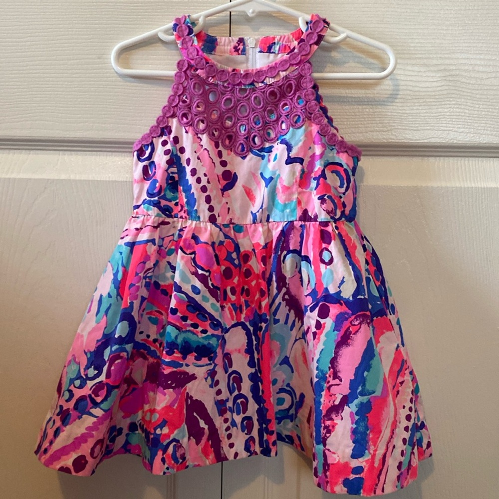 Lilly Pulitzer Kinley Dress Colony Coral Shell